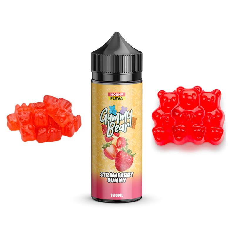 جویس هورنی پاستیل توت فرنگی 120 میل | HORNY STRAWBERRY GUMMY JUICE